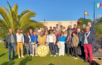 Accueil de 4 clubs Rotary de l'Est