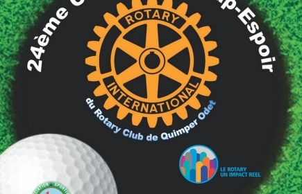 6 aout 2017 Golf de l'ODET 24ème édition de la Coupe Handicap Espoir du Rotary Club QUIMPER ODET